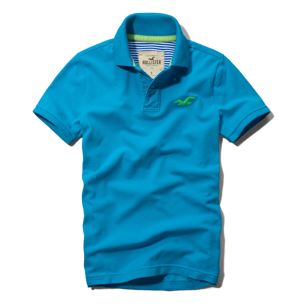 Hollister Hombres Newport Polo Corto Remera HCO4377